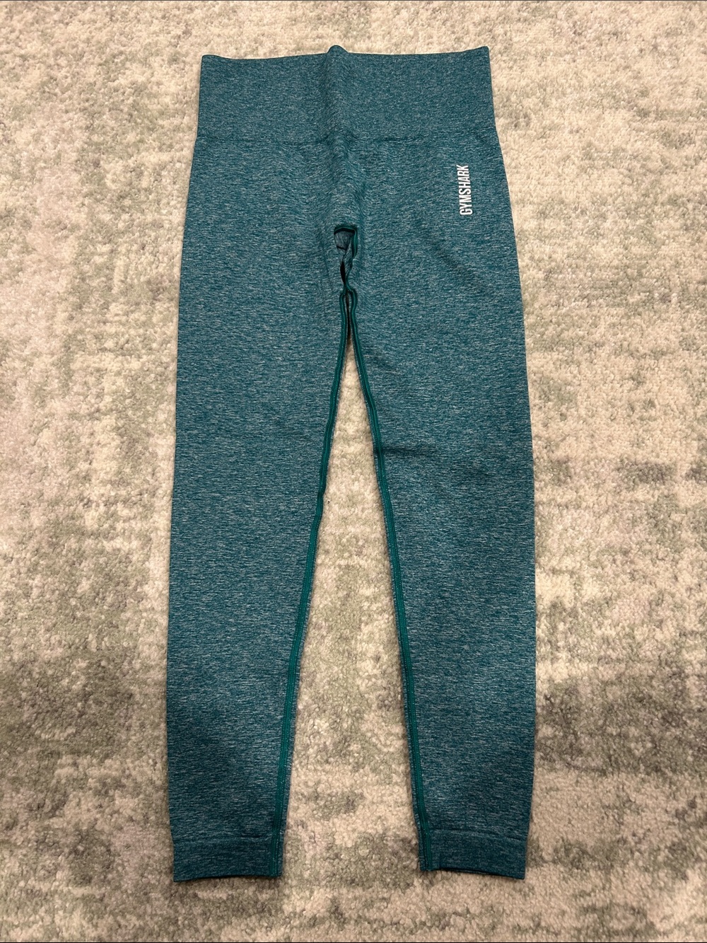 Gymshark Teal Blue Seamless Leggings